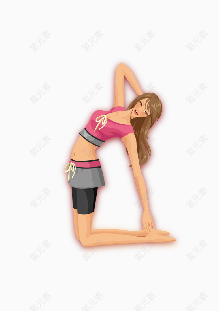 瑜珈美女