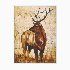 欧式复古装饰画素材