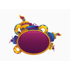 精美甜甜圈卡通装饰