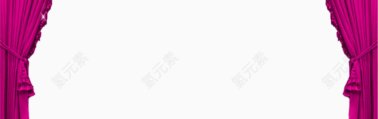 紫色的帏幔