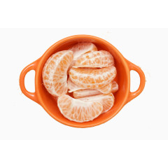 创意平面杯子橘子设计