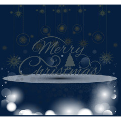 发光的圣诞节卡片