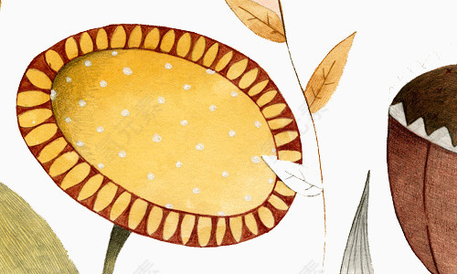 小清新风格创意插画