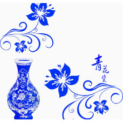 青花瓷图案