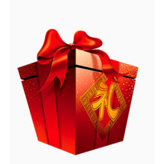 红色圣诞礼物