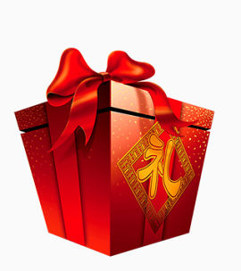 红色圣诞礼物
