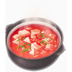 手绘豆腐锅