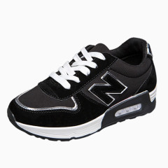 新百伦黑色运动鞋