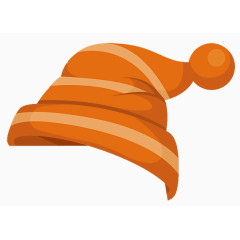 橙色帽子