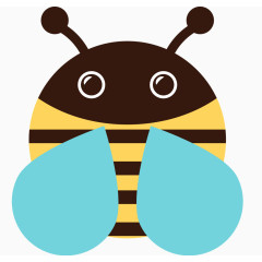 可爱森林动物头像矢量图下载