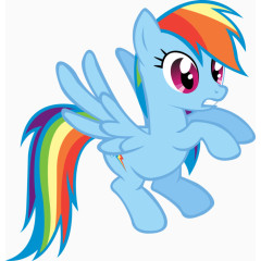 动画 卡通 手绘 动物 马儿