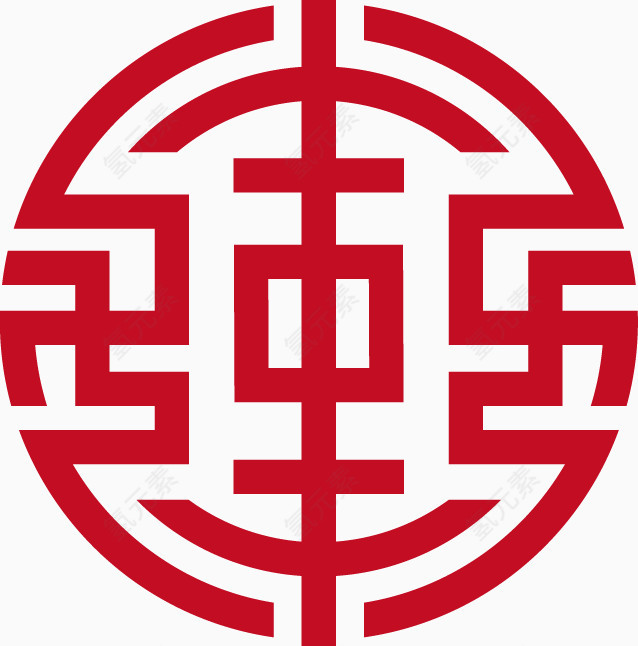 花纹福字