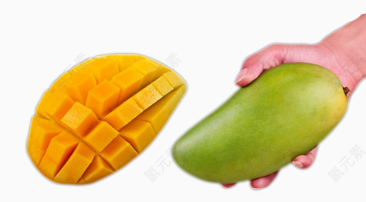 青黄大芒果