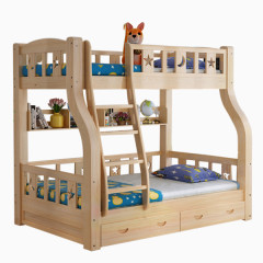 实木儿童双层床