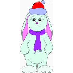 卡通小兔子素材