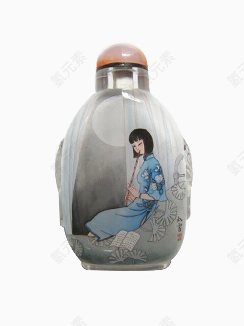 鼻烟壶上的风韵