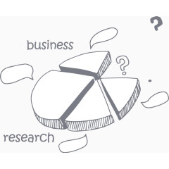 市场调查饼图手账