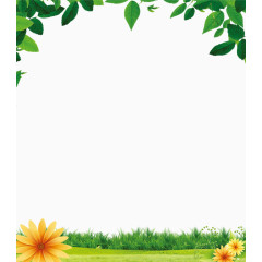 绿色草坪海报背景