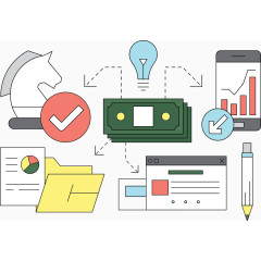 货币图形时钟时间监控