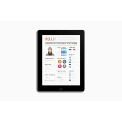 创意设计个人简历