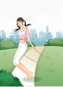 瑜伽美女