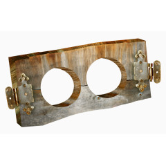 棕色漂亮门栓门扣