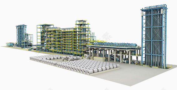 工厂生产线效果图