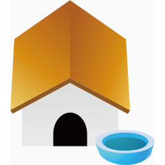 狗窝png矢量素材