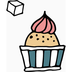 清新饮茶时间插画