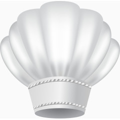 矢量手绘精美厨师帽