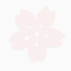 米色樱花图标