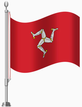 马恩岛国旗免扣素材
