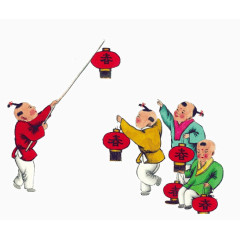 我们一起放鞭炮