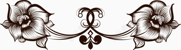 平面矢量装饰花纹素材