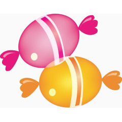 彩色的糖果元素