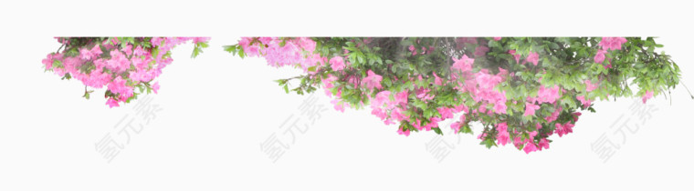 春天桃花装饰图案