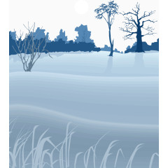 大雪冬季温暖冬素材