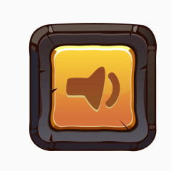 黄色古典质感音响声音