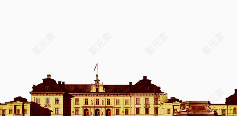 西方欧式建筑物