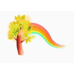 彩虹小树