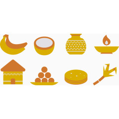 矢量图储存粮食