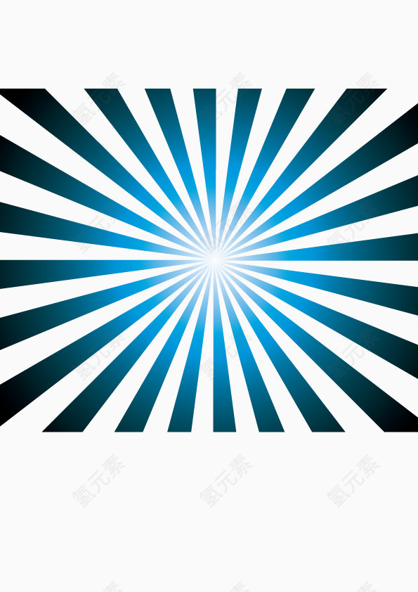 放射性图形 渐变