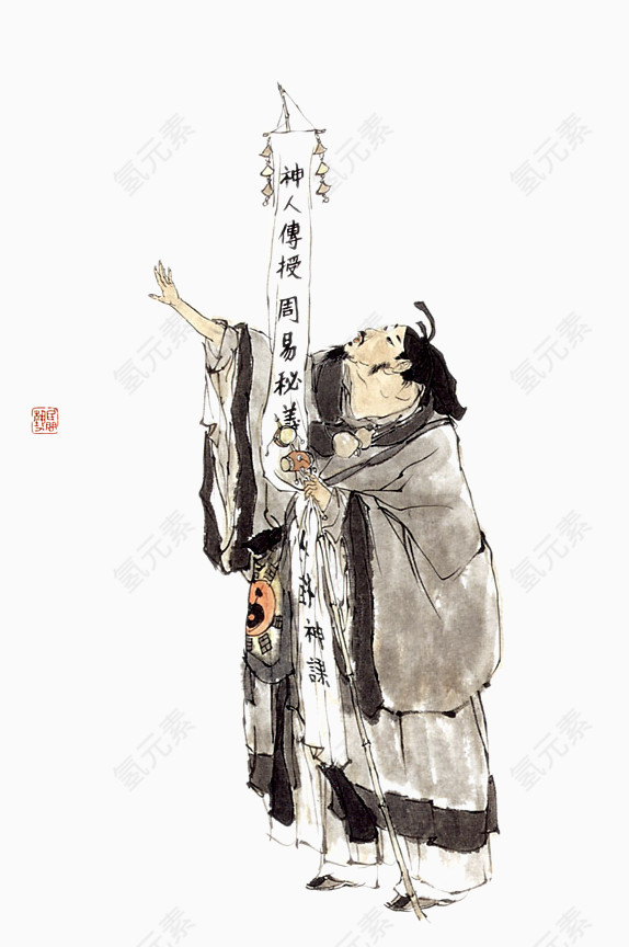 传统国画人物