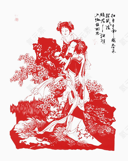 中国风剪纸艺术
