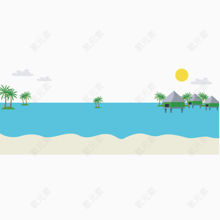 海边的风景