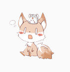 卡通狐狸表情