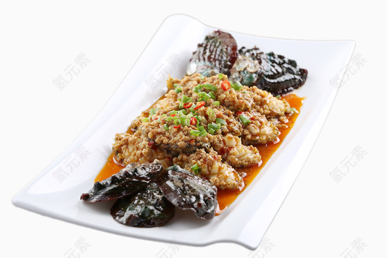 酒店名菜扇贝