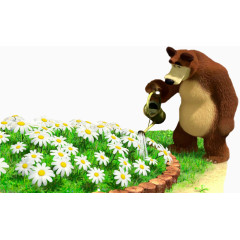 带着红帽的小女孩