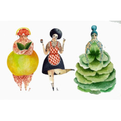 创意可爱手绘插画