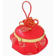古老红色喜糖盒